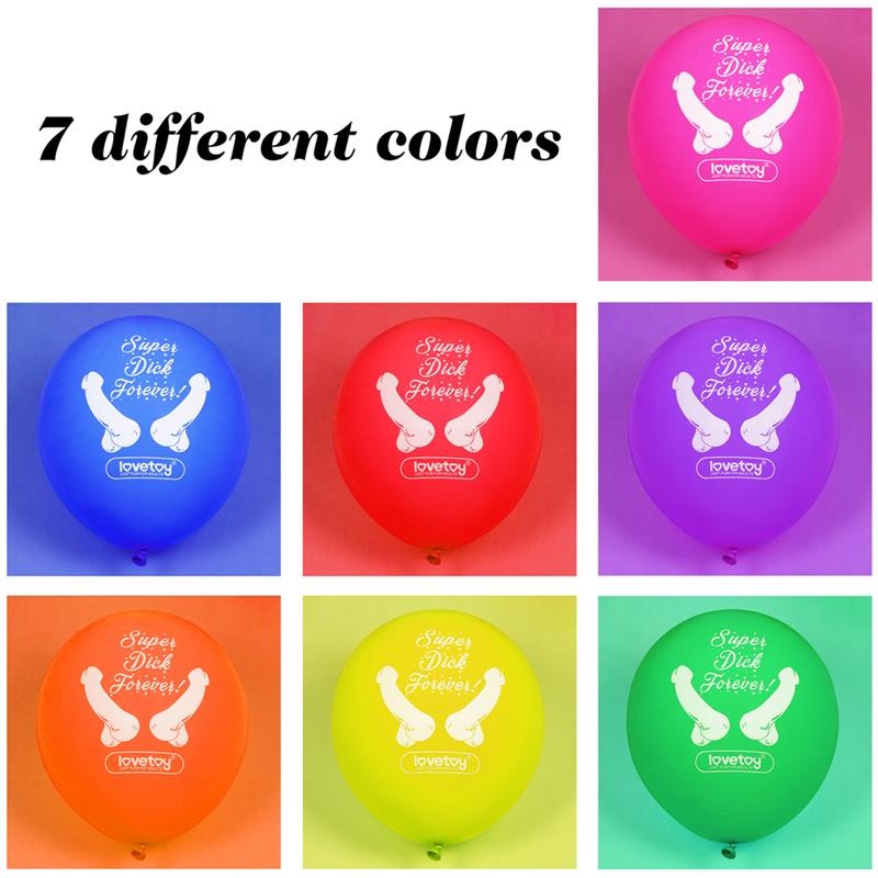 Party balloons, 7-pack