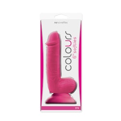 Colours - Softies 6 inch dildo, Pink