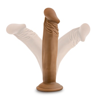 Dr. Skin - Dr. Small, 6 inch dildo, Mocha