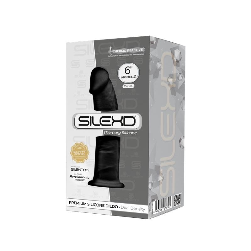 SILEXD Dildo Dual Density Mod. 2 - 6"