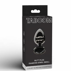 TABOOM - Butt Plug With Diamond Jewel, Small