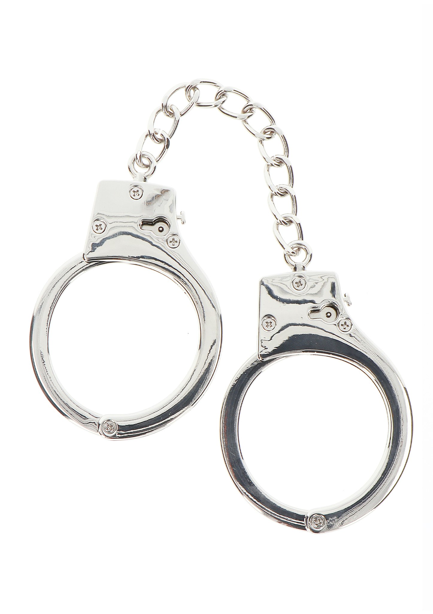 TABOOM - Silver Plated BDSM Handcuffs
