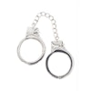 TABOOM - Silver Plated BDSM Handcuffs