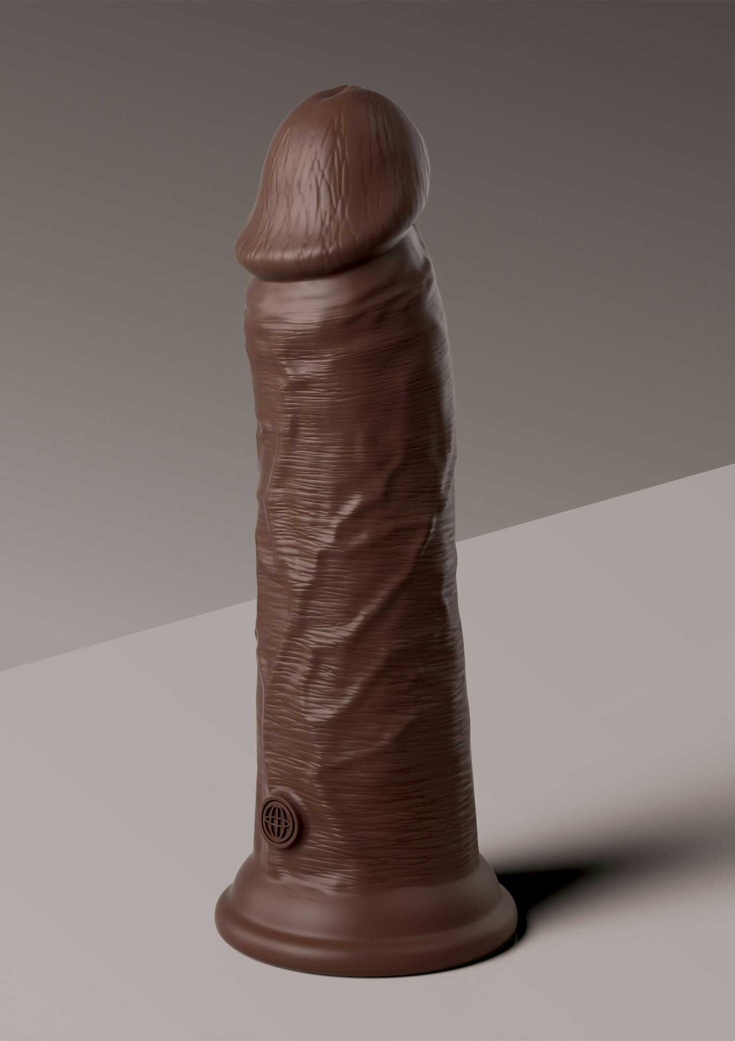 King Cock - Dual Density Silicone Cock 8 inch