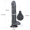 Lovetoy - Dildo Squirting 11" Black