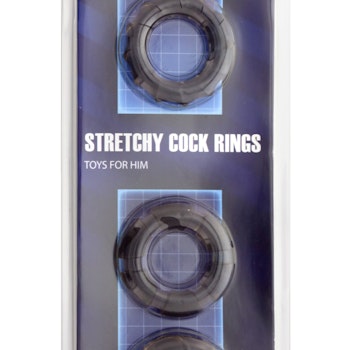 Menzstuff - Stretchy cock rings, Smoke