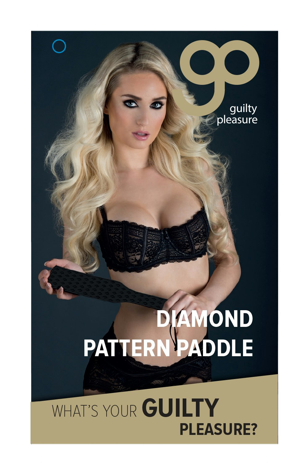 Guilty Pleasure - Silicone diamond pattern paddle