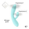 Feelztoys - Lea, Rabbit vibrator, Ocean blue