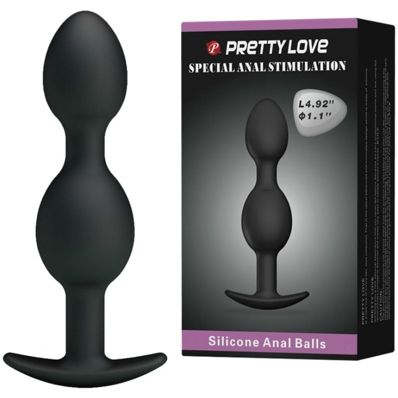 Pretty love - Bottom silicone anal balls