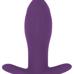 Mai No.87, Rechargeable vibrating plug, Purple