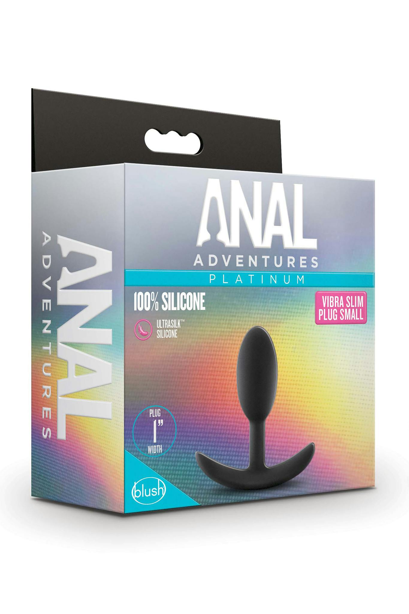 Anal Adventures  - Vibra slim plug, Small