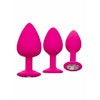 Cheeky Gems 3 Pcs, Pink