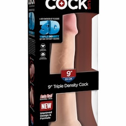King Cock - 3D Triple Density Cock 9 inch