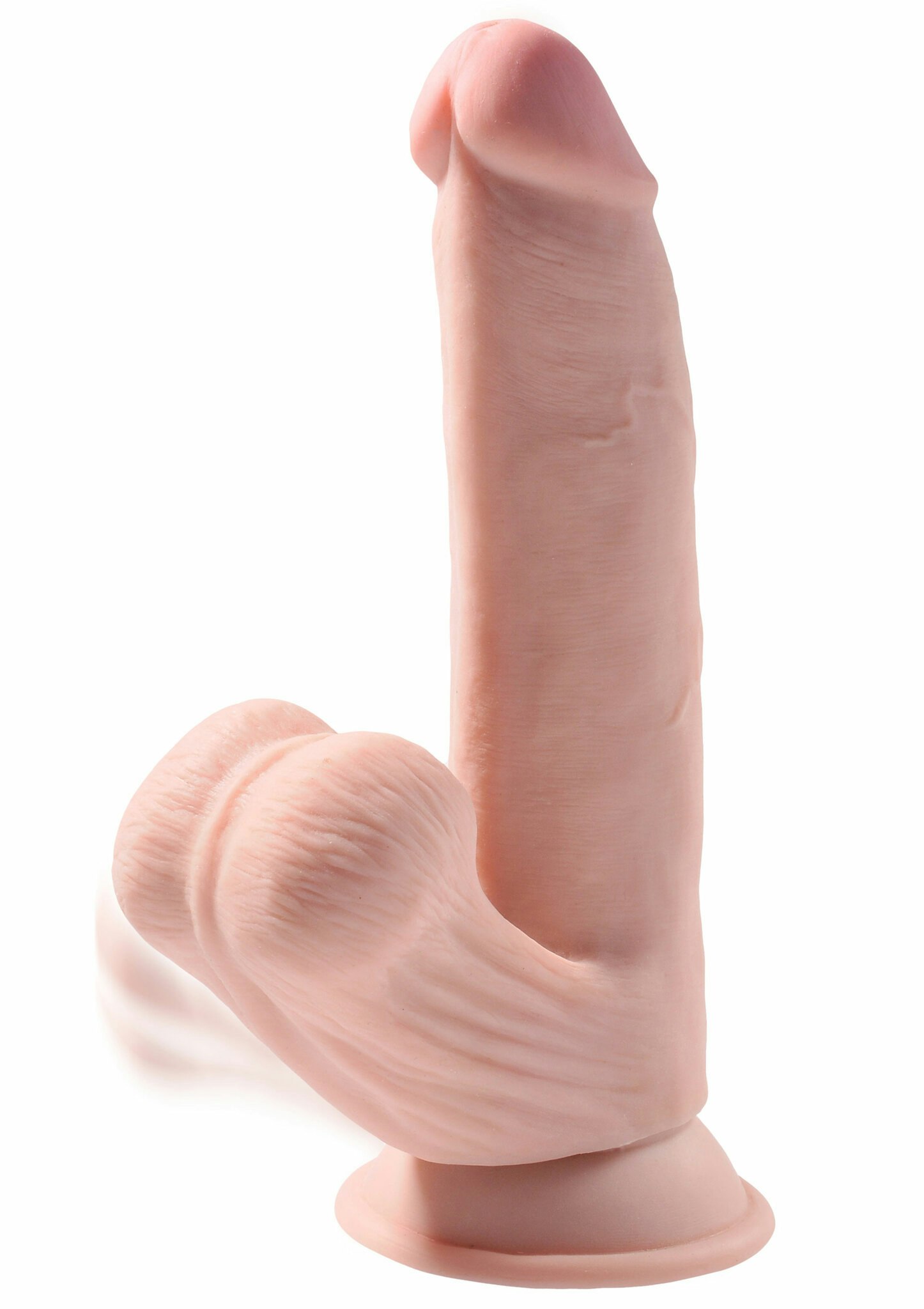 King Cock - 3D Triple Density Cock Swinging Balls 8 inch