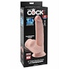 King Cock - 3D Triple Density Cock Swinging Balls 8 inch