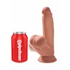 King Cock - 3D Triple Density Cock Swinging Balls 7 inch