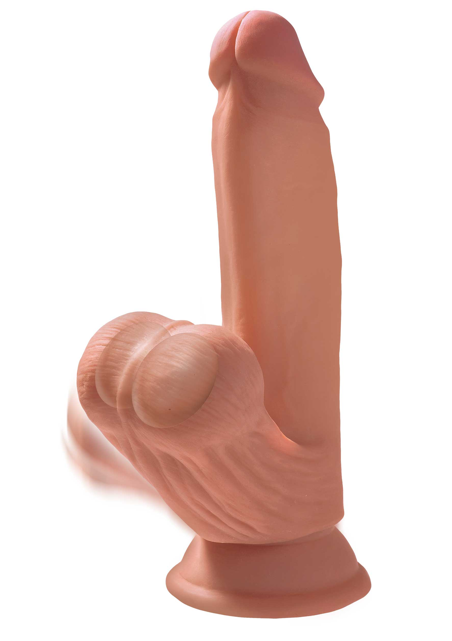 King Cock - 3D Triple Density Cock Swinging Balls 7 inch