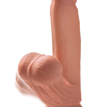 King Cock - 3D Triple Density Cock Swinging Balls 7 inch