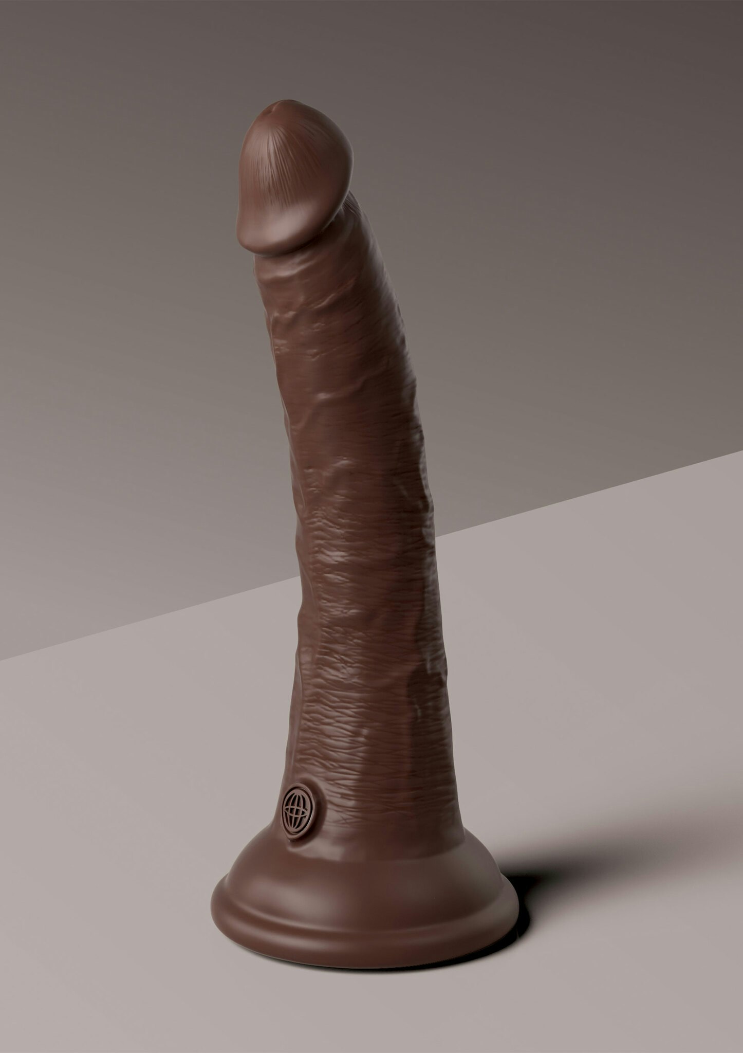 King Cock - Dual Density Silicone Vibe Cock 7 inch