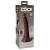 King Cock - Dual Density Silicone Vibe Cock 7 inch