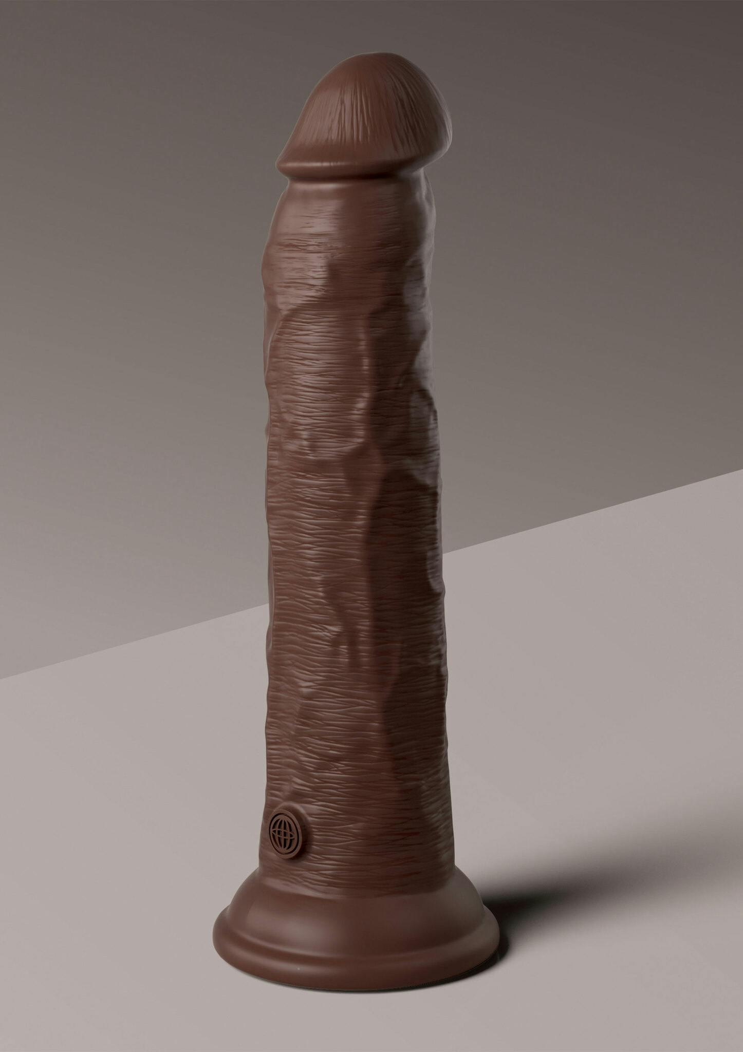 King Cock - Dual Density Silicone Vibe Cock 9 inch
