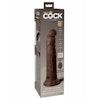 King Cock - Dual Density Silicone Vibe Cock 9 inch