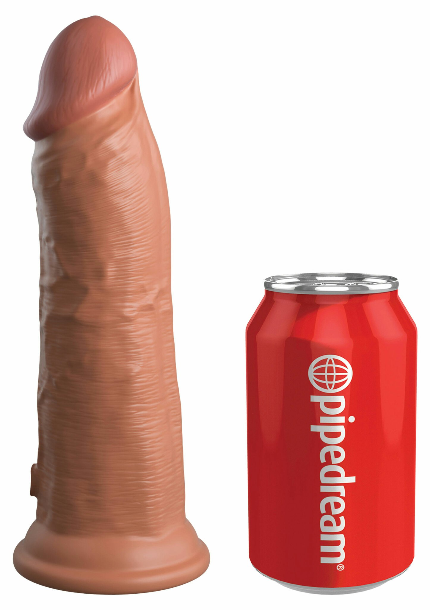King Cock - Dual Density Silicone Vibe Cock 8 inch