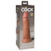 King Cock - Dual Density Silicone Vibe Cock 8 inch