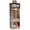 King Cock - Dual Density Silicone Vibe Cock 6 inch