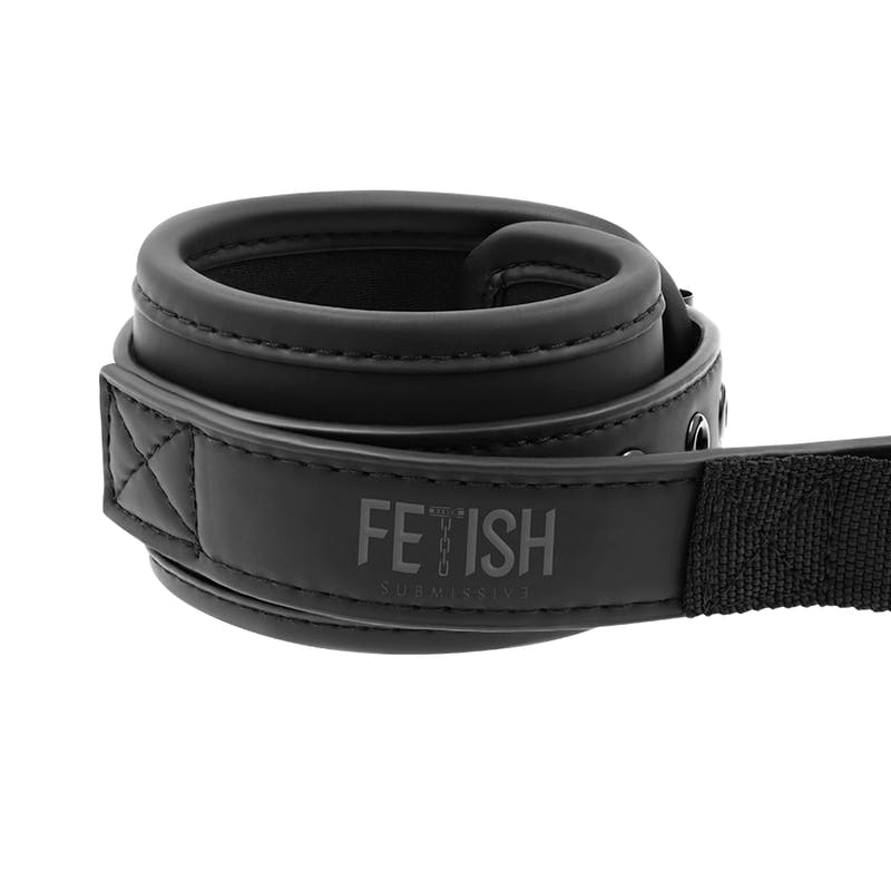 Fetish Submissive  - Cuffs with puller