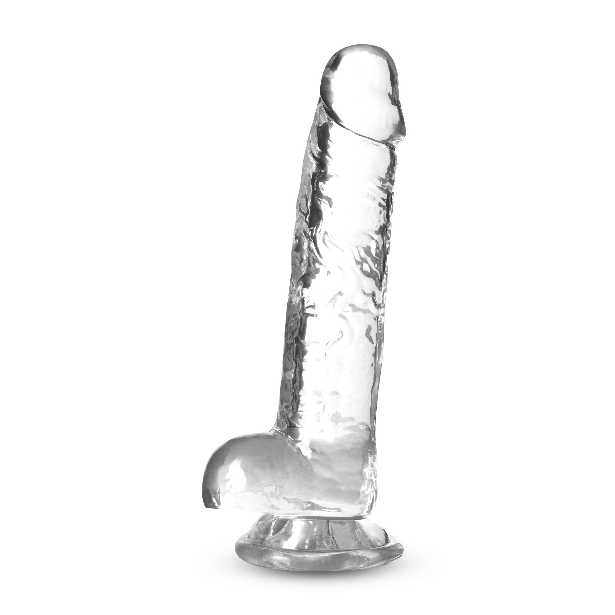 Naturally Yours 7" Crystalline Dildo, Diamond