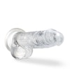 Naturally Yours 7" Crystalline Dildo, Diamond