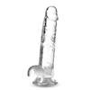 Naturally Yours 7" Crystalline Dildo, Diamond