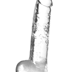 Naturally Yours 7" Crystalline Dildo, Diamond