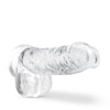 Naturally Yours 6" Crystalline Dildo, Diamond