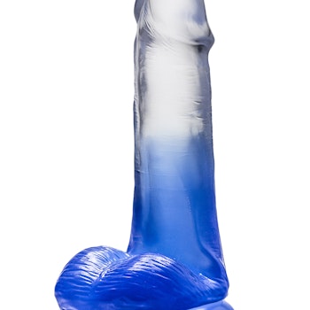 B Yours Stella Blue, 6,5 inch dildo, Blue