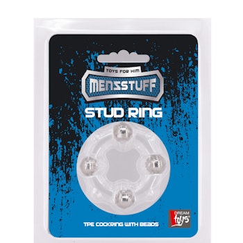 Menzstuff - Stud ring, Clear