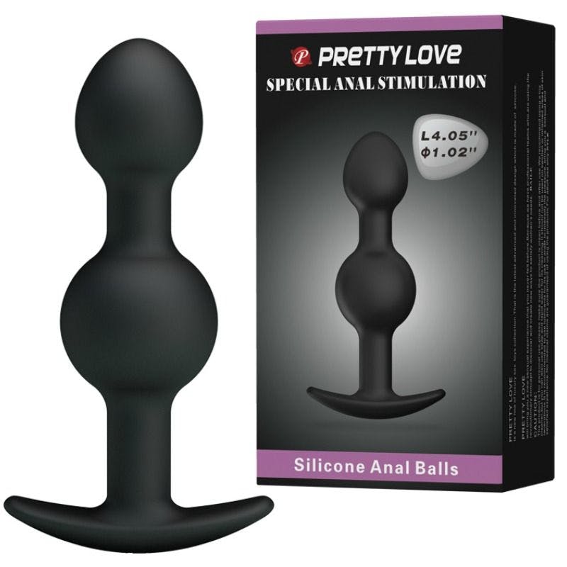 Pretty love - Bottom silicone anal balls