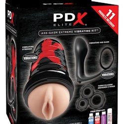 PDX Elite - Ass-Gasm Vibrating Kit