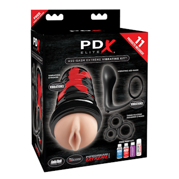 PDX Elite - Ass-Gasm Vibrating Kit