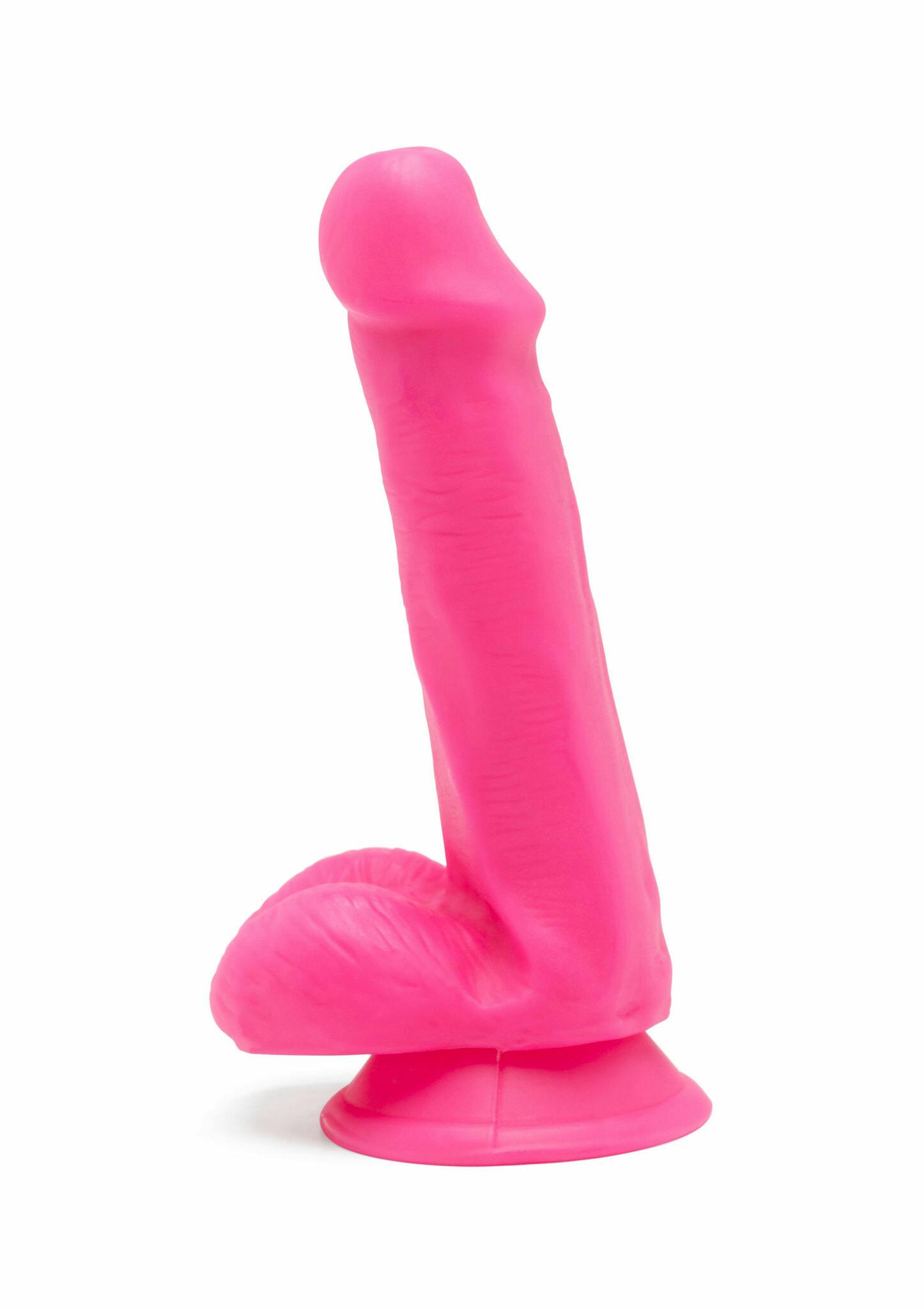 Happy Dick, 6" rosa