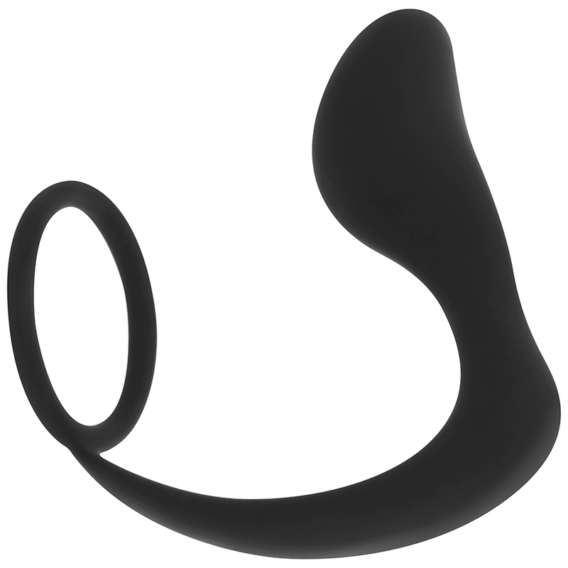 OhMama - Silicone anal plug with ring