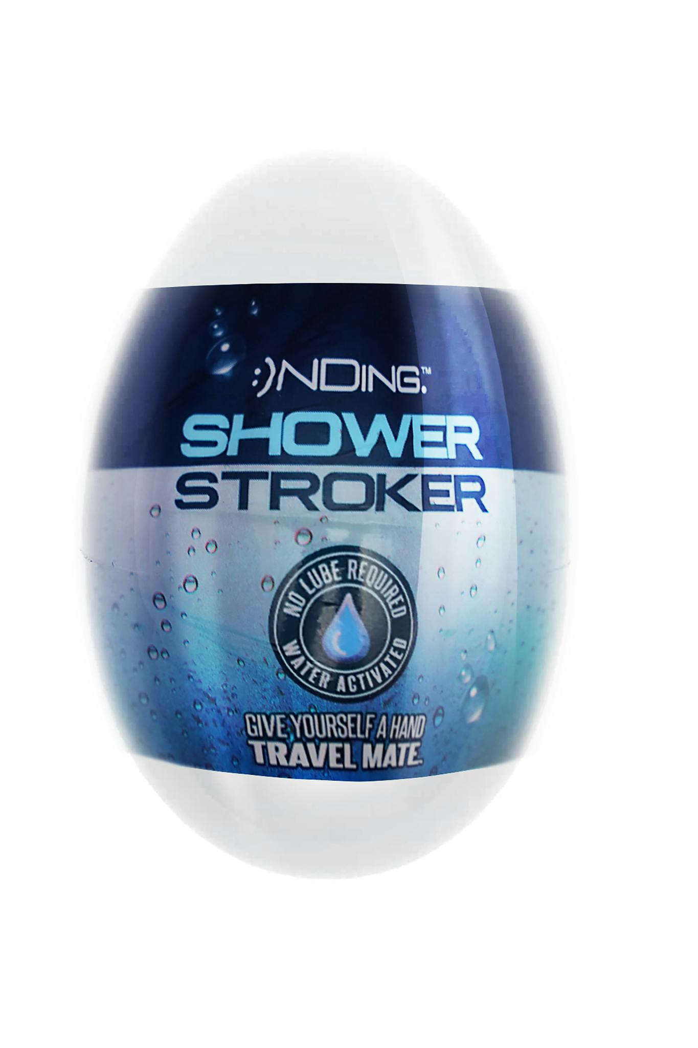 Happy ending shower stroker, Self lubricating travel Mate