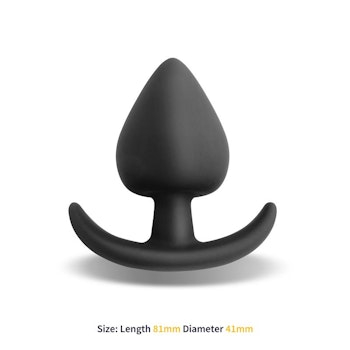 Afterdark - Shion Butt Plug Silicone 8.1 cm x 4.1 cm