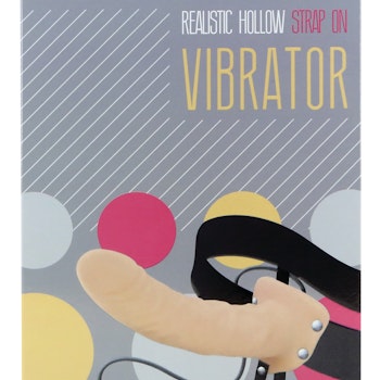 Seven Creations - Realistic hollow strap-on vibrator