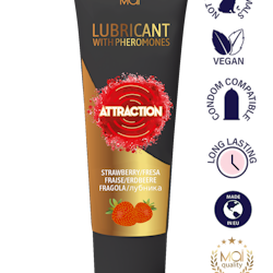 Mai Attraction - Lubricant with pheromones, Strawberry 100 ml