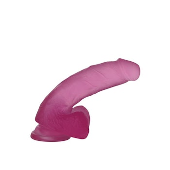 LoveToy - Dildo Jelly Studs 7", Pink