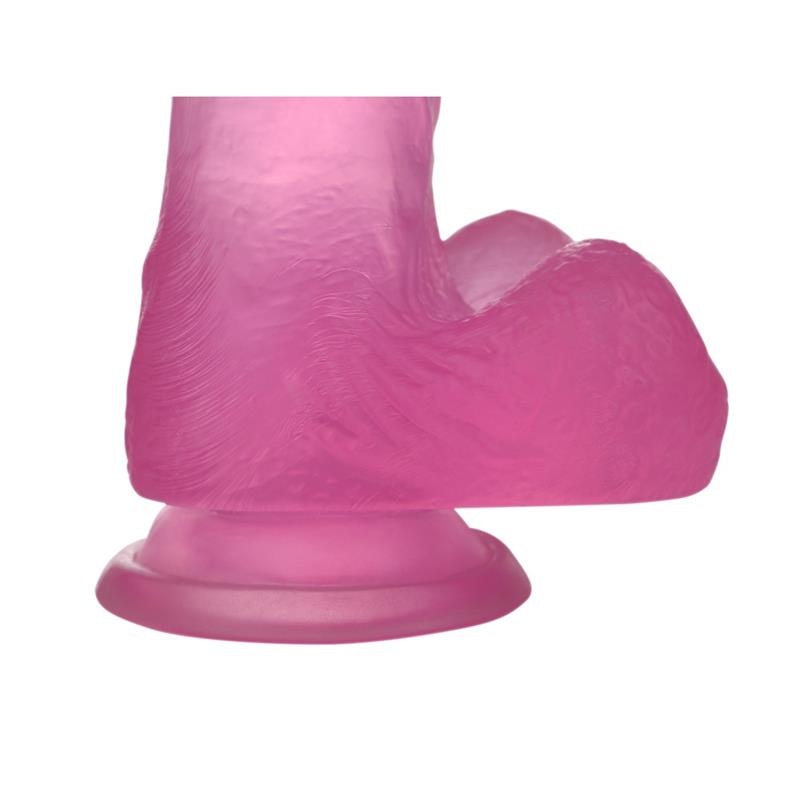 LoveToy - Dildo Jelly Studs 7", Pink