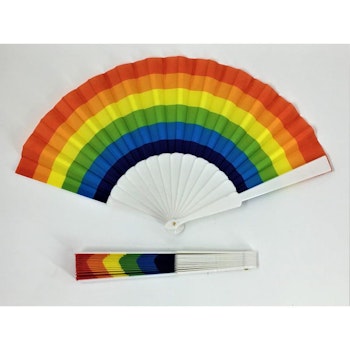LGBT+ Pride Plastic Fan