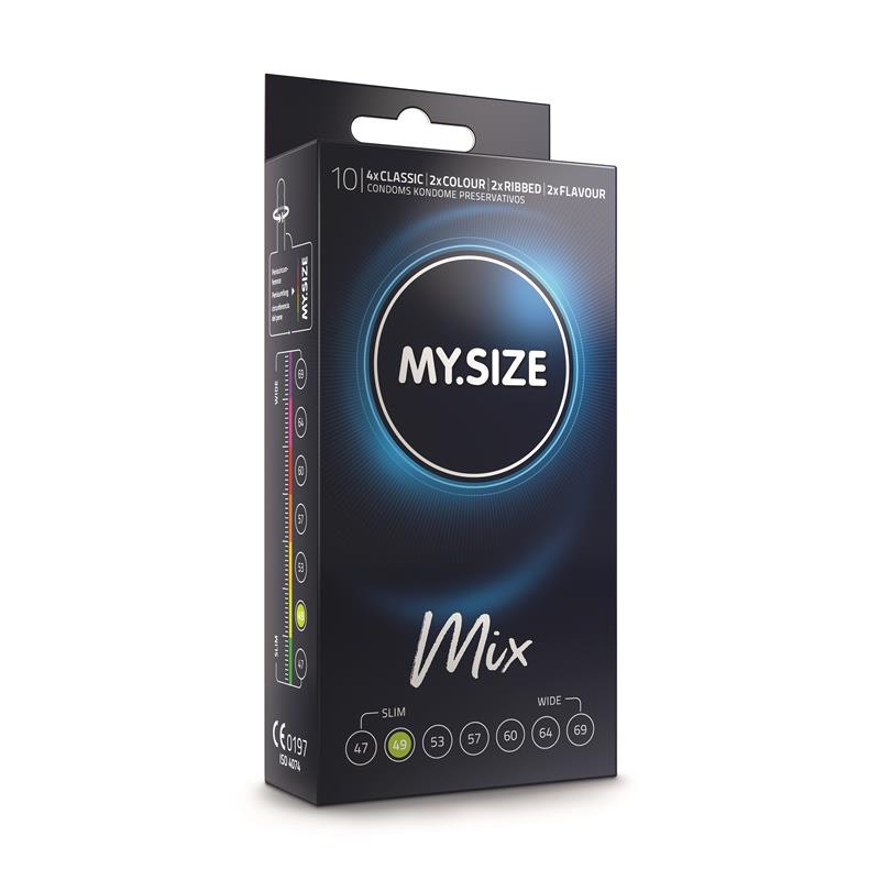My Size Mix, Size 49 Box of 10 Uds